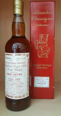 Ben Nevis 1996 AC Special Vintage Selection Sherry Cask #13304 57.1% 700ml