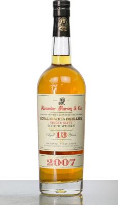 Royal Brackla 2007 AMC Refill Bourbon Hogshead 40% 750ml