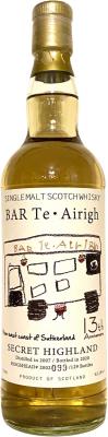 Secret Highland 2007 UD BAR Te Airigh 13th Anniversary #2002 52.1% 700ml