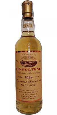 Old Pulteney 1994 GM Rare Old Single Highland Malt Refill Sherry Hoghshead #1403 43% 700ml