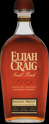 Elijah Craig 12yo Small Batch Barrel Proof Charred New Oak 61.1% 700ml