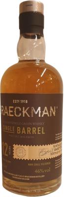 Braeckman Distillers 2008 Single Barrel #96 46% 500ml