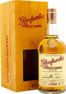 Glenfarclas 1980 The Family Casks Release S22 Refill Hogshead 46.7% 700ml