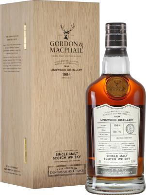 Linkwood 1984 GM Connoisseurs Choice Cask Strength 1st Fill Sherry Butt 2417/2418 58.1% 700ml