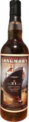Longmorn 1992 JW Great Ocean Liners Bourbon Cask #110994 Whisky Fair Luzern 2014 52.5% 700ml