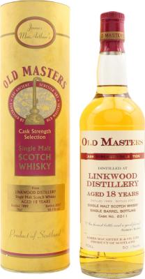 Linkwood 1989 JM Old Masters Cask Strength Selection #2011 50.1% 700ml