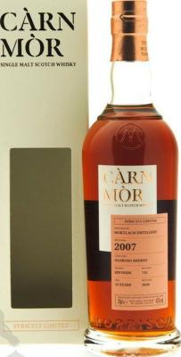 Mortlach 2007 MSWD Carn Mor Strictly Limited Edition Ex-Oloroso Sherry 47.5% 700ml