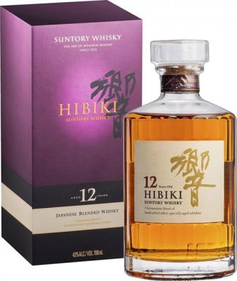 Hibiki 12yo Plum Liqueur Barrels Beam Suntory Merger 43% 700ml