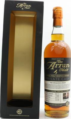 Arran 1998 Private Cask The Dragon's Dram Sherry Hogshead 1998/1115 53.8% 700ml