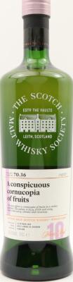 Balblair 2008 SMWS 70.36 a conspicuous corncopia of fruits Refill Ex-Bourbon Barrel 59.7% 700ml