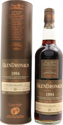 Glendronach 1994 Single Cask 20yo Oloroso Sherry Butt #29 Taiwan Exclusive 58.9% 700ml