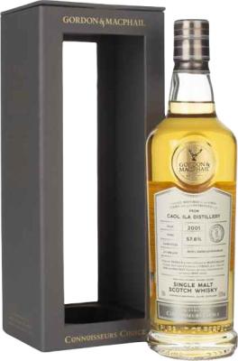 Caol Ila 2001 GM Connoisseurs Choice Cask Strength 17yo Refill American Hogshead #308865 57.6% 700ml