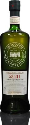 Caol Ila 1992 SMWS 53.211 And it is goodbye to care Refill Ex-Bourbon Hogshead 54.8% 700ml