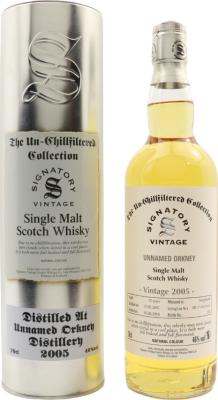 Unnamed Orkney 2005 SV The Un-Chillfiltered Collection DRU 17/A63 66+67 46% 700ml