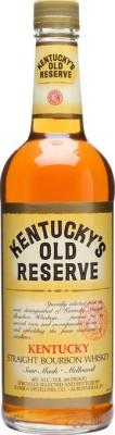 Kentucky's Old Reserve Straight Bourbon Whisky New American Oak 40% 750ml