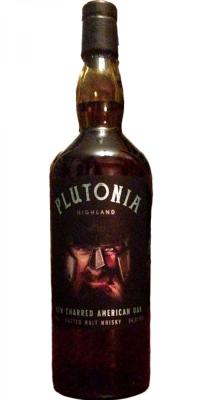 Plutonia Vatted Malt Whisky Highland New Charred American Oak Barrels Double Dram 54.3% 700ml