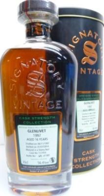 Glenlivet 1997 SV Cask Strength Collection Sherry Butt #157414 56.4% 700ml