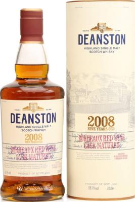 Deanston 2008 Red Wine Matured 58.7% 700ml