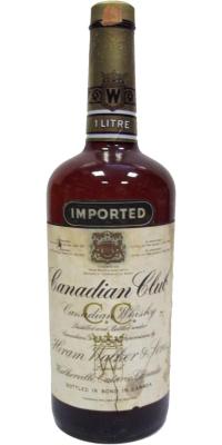 Canadian Club 1974 Imported 50% 1000ml