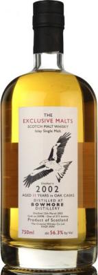 Bowmore 2002 CWC The Exclusive Malts #20098 K&L Wines 56.3% 750ml