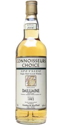 Dailuaine 1993 GM Connoisseurs Choice Refill American Hogsheads 43% 700ml