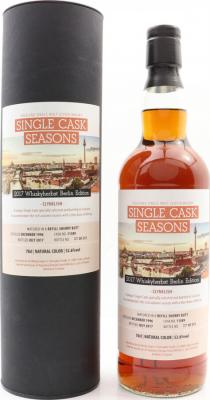 Clynelish 1996 SV Whiskyherbst Berlin Edition Single Cask Seasons Refill Sherry Butt #11389 52.6% 700ml