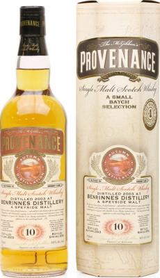 Benrinnes 2003 McG Sherry Butt DMG 10331 46% 700ml