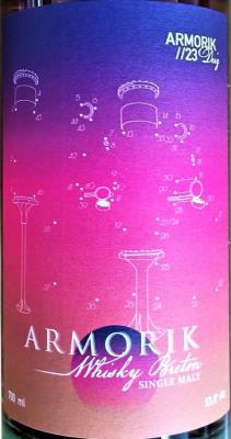 Armorik 2012 Single Cask Armorik Deiz 3.5yo Bourbon then 7yo Sherry Pedro Ximenez Distillery Shop 53.8% 700ml