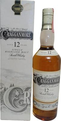 Cragganmore 12yo Two Part Label D. & J. McCallum 40% 700ml