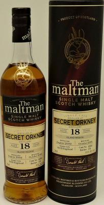 Secret Orkney 2002 MBl The Maltman Refill Hogshead #63364 51.4% 700ml