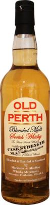 Old Perth Cask Strength MMcK #2 Limited Edition Bourbon Casks 63.4% 700ml