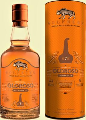 Wolfburn 2013 Single Cask Second Fill Oloroso #710 51.4% 700ml