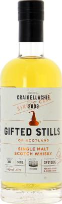 Craigellachie 2009 JB Gifted Stills of Scotland Hogshead 43% 700ml