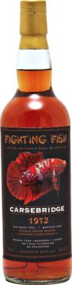 Carsebridge 1973 JW Fighting Fish Sherry Monnier Trading 45.6% 700ml