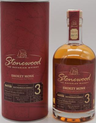 Stonewood 2020 Smokey Monk American White Oak Heavy Toasting 40% 700ml