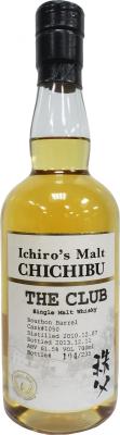 Chichibu 2010 The Club Bourbon Barrel #1050 61.5% 700ml