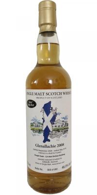 Glenallachie 2008 WSM Single Cask Limited Edition Bottling Butt Ermuri 46% 700ml