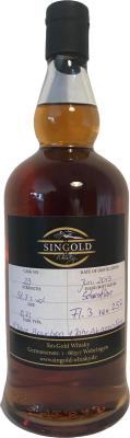 Sin-Gold 2013 5yo Ex-Bourbon-Cask 1yo Acacia-Cask 23 58.7% 700ml