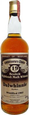 Dalwhinnie 1962 GM Connoisseurs Choice 40% 750ml