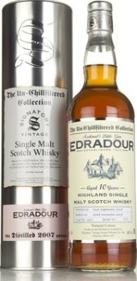 Edradour 2007 SV The Un-Chillfiltered Collection Sherry Butt #320 46% 700ml