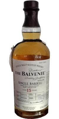 Balvenie 15yo Single Barrel Traditional Oak Cask #13241 47.8% 700ml