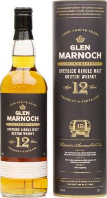 Glen Marnoch 12yo Limited Reserve American Oak Casks ALDI 40% 700ml