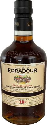 Edradour 10yo The Distillery Edition Bourbon Oloroso Sherry 43% 700ml