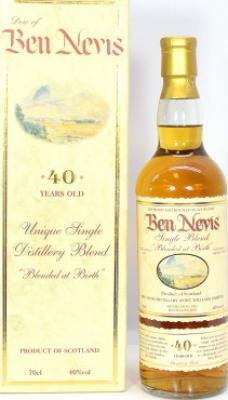 Dew of Ben Nevis 1962 Sherry Oak Casks 40% 700ml