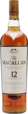 Macallan 12yo Sherry Casks 40% 350ml