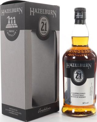 Hazelburn 21yo Springbank Open Day 2019 Refill Sherry Hogshead 46% 700ml