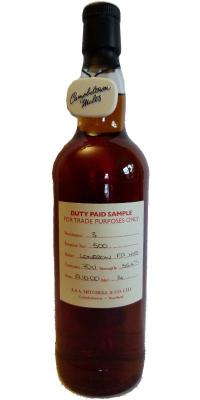 Longrow 2000 Duty Paid Sample For Trade Purposes Only Fresh Port Hogshead Rotation 500 Distillery Shop only 55.4% 700ml