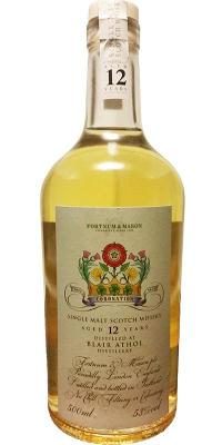 Blair Athol 12yo Coronation Single Malt Fortnum & Mason 53% 500ml