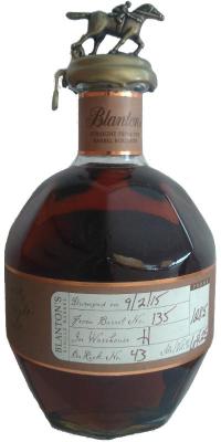 Blanton's Straight from the Barrel #135 64.25% 700ml