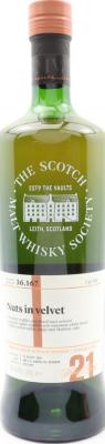 Benrinnes 1997 SMWS 36.167 Nuts in velvet 2nd Fill Ex-Bourbon Barrel 58.3% 700ml